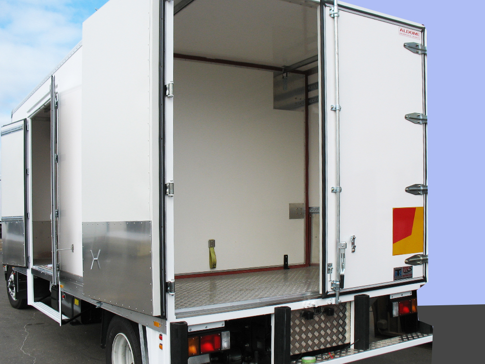 ALDOM - Refrigerated Truck Body - Movable internal wall
