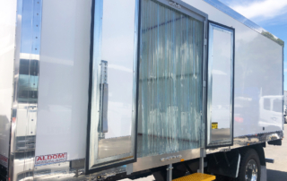 ALDOM - Refrigerated Truck Body - Plastic curtain